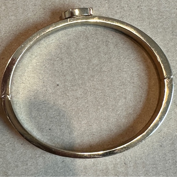 COACH Pave Signature Hinged Bangle - Picture 3 of 11
